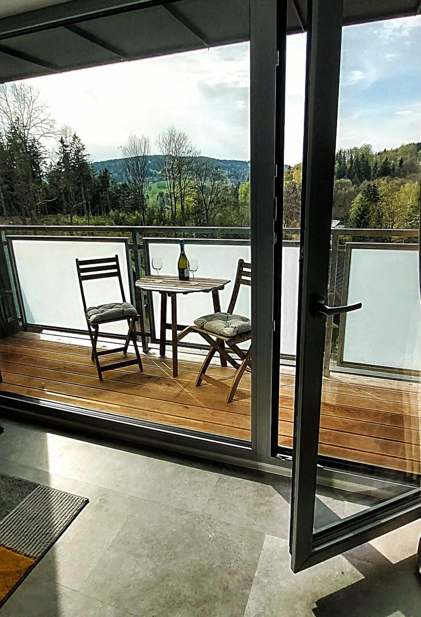 Apartman Na Kraji Lesa Janov nad Nisou Eksteriør billede