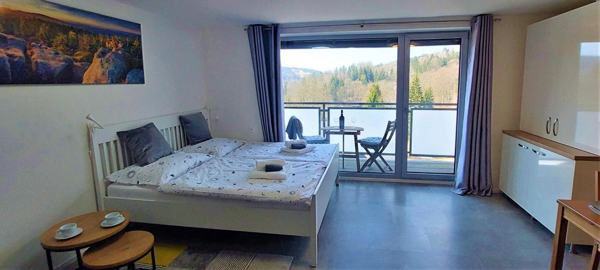 Apartman Na Kraji Lesa Janov nad Nisou Eksteriør billede