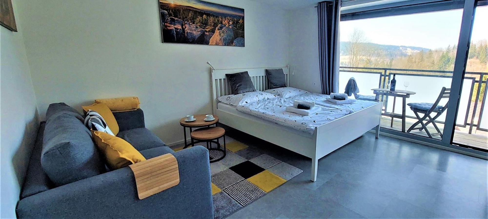 Apartman Na Kraji Lesa Janov nad Nisou Eksteriør billede